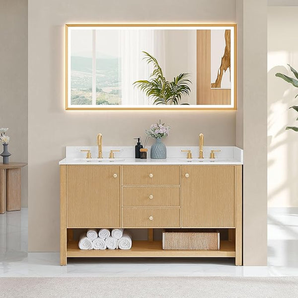 Bathroom Vanity with Ceramic Countertop